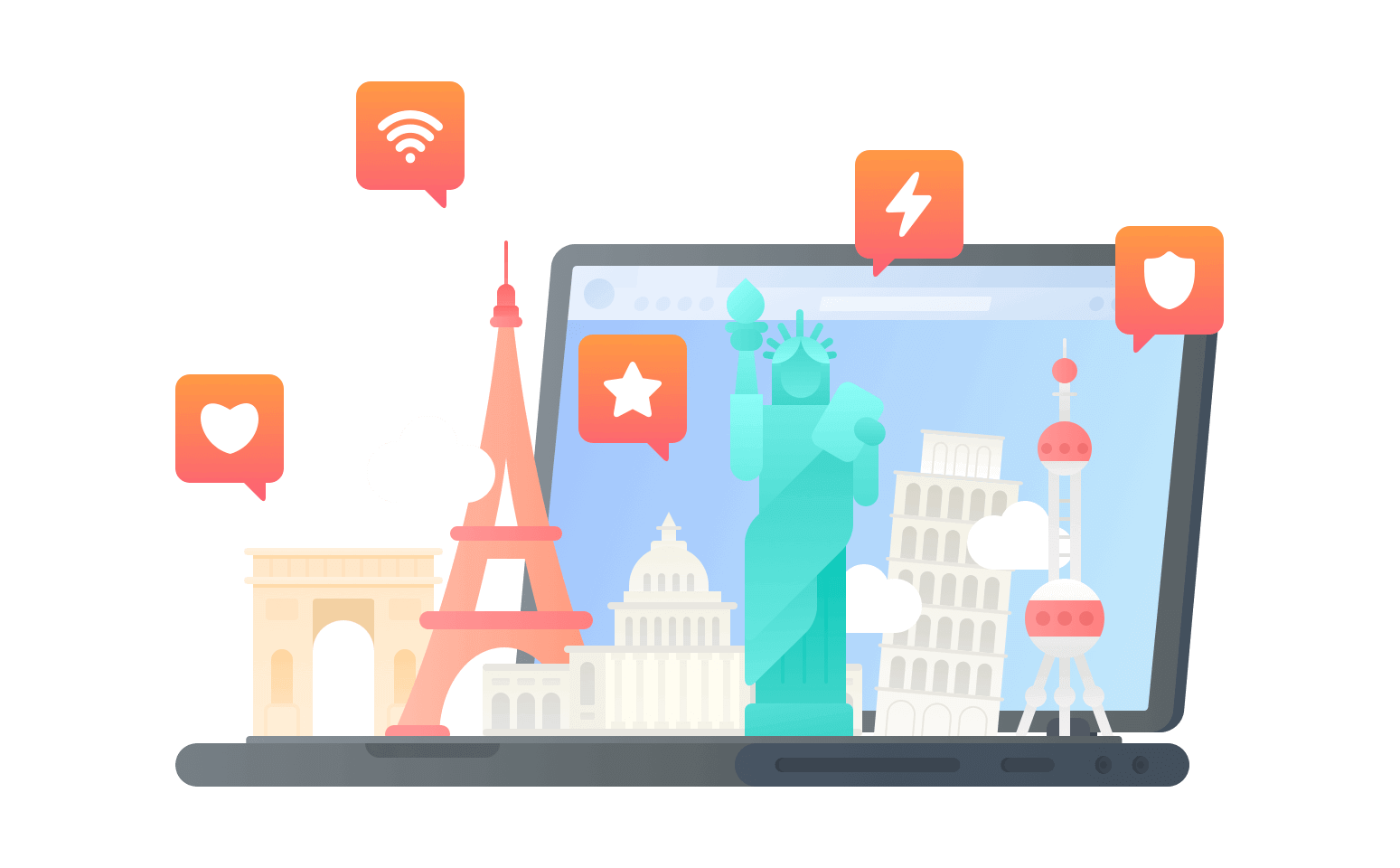 外国网络连接到中国的加速器 - 返华VPN